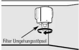 Filter Umgehungsstöpsel