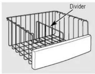 GE GSS25XGNCC - About the shelves and bins. - 1