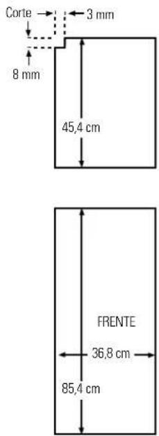 GE GSS25XGNCC - Dimensiones de los paneles de madera hechos a medida - 2