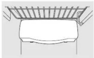 GE GSS25XGNCC - Compartmento del frigorifico—Luz inferior - 1