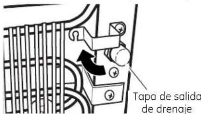 GE GXCF20E - Cómo drenar el dispensador - 1