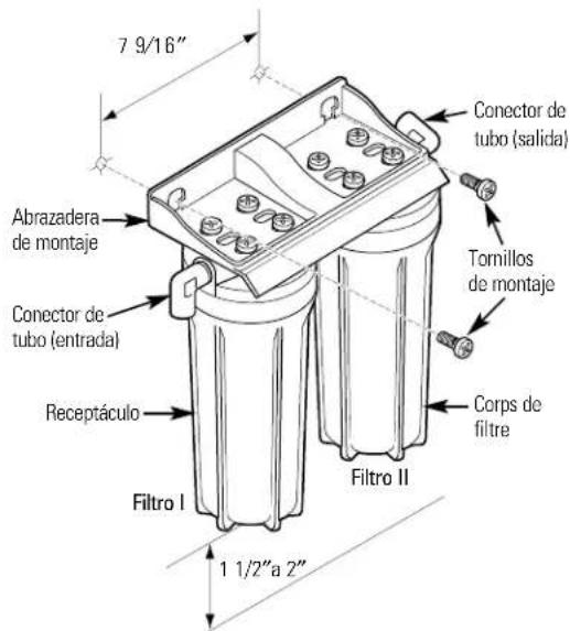 GE GXSV10C - Cómo montar la abrazadera en la pared del gabinete - 1
