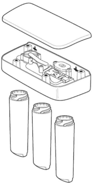 GE Profile PNRQ15FBL - Description du système de filtration par osmose inversée - 1