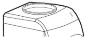 GE GXCC01D - AVERTISSEMENT: Soulevez le distributeur avec précautions; il pèse environ 18 kg (40 lbs). Évitez de presser accidentellement sur les boutons du distributeur quand vous le soulevez ou le transportez. - 2