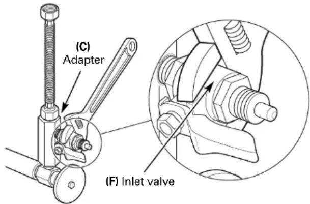 GE Profile PNRQ21LBN - REMOVAL AND RE-INSTALLATION OF INLET VALVE (required only if inlet valve needs to be removed to complete Step 5 on page 13) - 1
