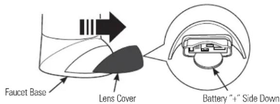 GE GNSV75RWW - INSTALL THE BATTERY - 1