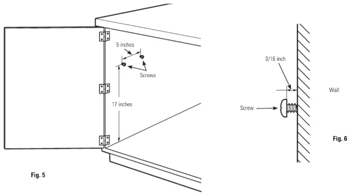 GE GNSV75RWW - SCREW INSTALLATION - 2