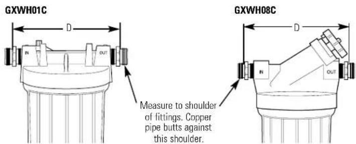 GE GXWH01C - Cut Water Line - 1
