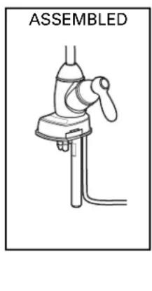 GE Profile PNRQ20FWW - FAUCET MOUNTING INSTALLATION - 2