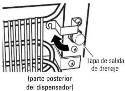 GE Profile PXCR33KSSDM - Cómo drenar el dispensador - 1