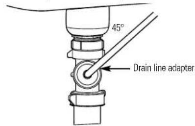 GE GXRV10ABL - INCORRECT INSTALLATION WILL RESULT IN WATER BACK-UP IN THE DRAIN LINE, WHICH WILL LEAK AT THE FAUCET! - 2