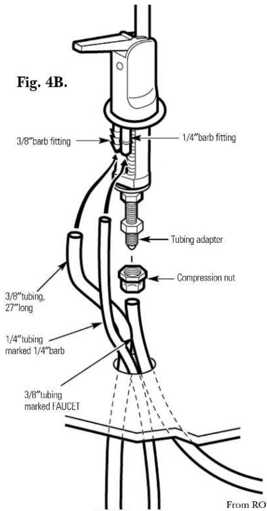 GE GXRV10ABL - Faucet Installation - 2