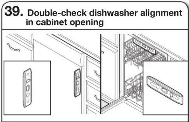 GE GDT635HSRSS - SECURE DISHWASHER IN CABINET OPENING - 1