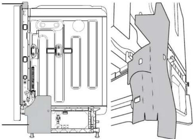 GE GDT635HSRSS - Install Foam Side Shields (on some models) - 4