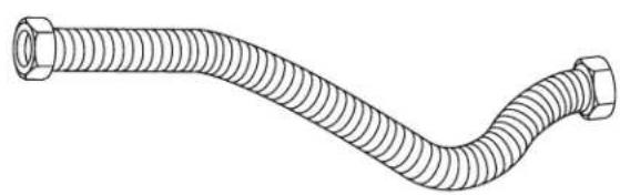 GE GDT635HSRSS - Tubería flexible - 1