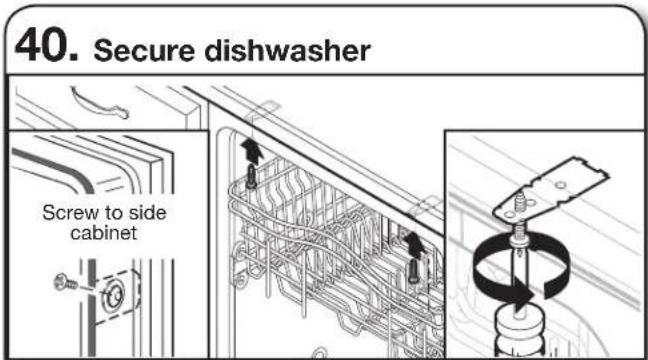 GE GDT635HSRSS - SECURE DISHWASHER IN CABINET OPENING - 2