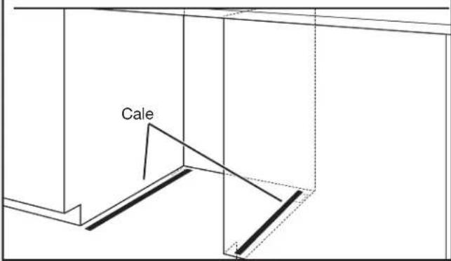 GE GDT635HSRSS - Surélever le plancher – ajouter des cales au besoin - 1