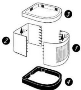 GE GXCF03E - Caractéristiques et liste de pièces - 1
