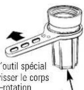 GE GXWH08C - Remplacement de la cartouche de filtration - 2