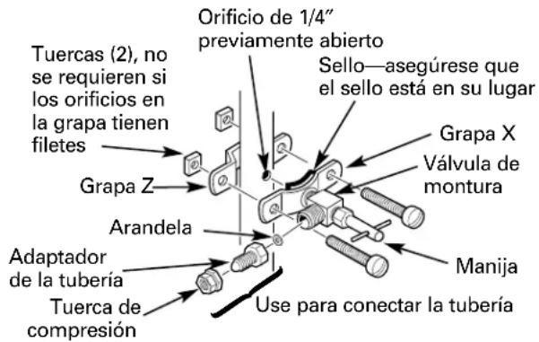 GE Profile PNRQ21LRB - INSTALLACION CASERA OPCIONAL (cont.) - 1