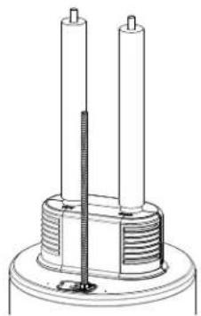 GE GE30T12BLM - INSTALLATION D'ISOLANT DE TUYAUX D'EAU CHAUDE ET FROIDE (si fournis avec le produit) - 1