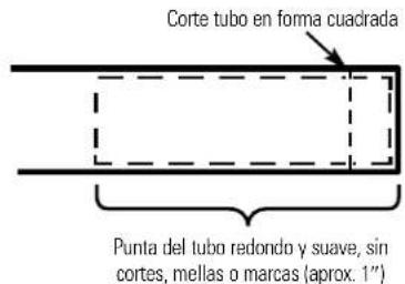 GE GX1S01C - Conexiones de los tubos—Estilo empuje (Modelo GX1S15C) - 1
