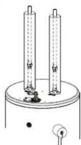 GE GE50T10BAM - INSTALLATION D'ISOLANT DE TUYAUX D'EAU CHAUBE ET FROIDE (si fournis avec le produit) - 1