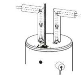GE GE50T10BAM - INSTALLATION D'ISOLANT DE TUYAUX D'EAU CHAUBE ET FROIDE (si fournis avec le produit) - 2