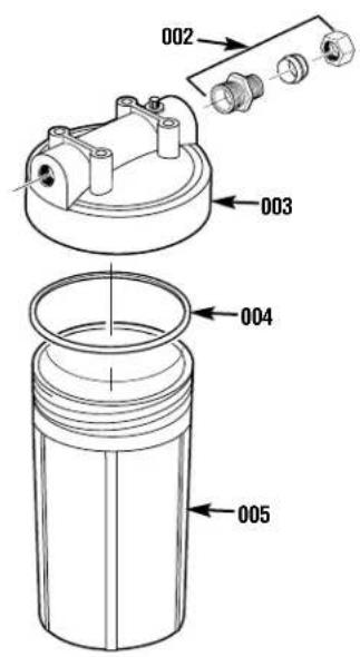 GE GXWH30C - LISTE DES PIECES - 1