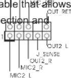ASROCK 970 Pro3 - Front Panel Audio Header This is an interface for the front - 1