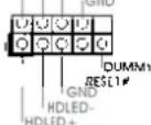 ASROCK 970 Pro3 - System Panel Header This header accommodates - 1