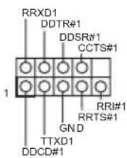 RRXD1 DDTR#1 DDSR#1 CCTS#1 RRI#1 RRTS#1 GND TTXD1 DDCD#1