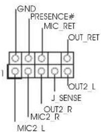 GND PRESENCE# MIC_RET OUT_RET J. SENSE OUT2_R MIC2_R MIC2_L