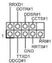 RRXD1 DDTR#1 DDSR#1 CCTS#1 RRI#1 RRTS#1 GND TTXD1 DDCD#1