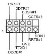 RRXD1 DDTR#1 DDSR#1 CCTS#1 RRI#1 RRTS#1 GND TTXD1 DDCD#1