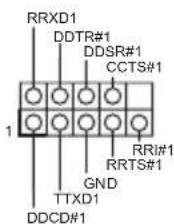 RRXD1 DDTR#1 DDSR#1 CCTS#1 RRI#1 RRTS#1 GND TTXD1 DDCD#1