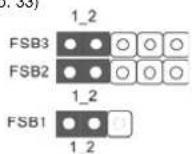 ASROCK P43D1600Twins1394 - FSB2 Jumper - 1