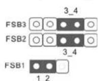 ASROCK P43D1600Twins1394 - Jumper FSB3 - 4