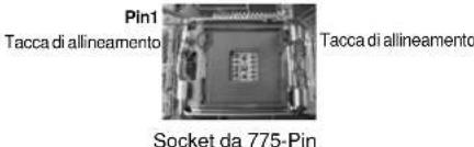 ASROCK P43D1600Twins1394 - Installazione del processore2.1 Installazione del processore - 7