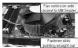 ASROCK P43D1600Twins1394 - 2.22.Installation of CPU Fan and HeatsinkInstallation of CPU Fan and Heatsink - 2