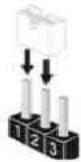 ASROCK P43D1600Twins1394 - Einstellung der Jumper2.5 Einstellung der Jumper - 3