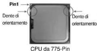 ASROCK P43D1600Twins1394 - Installazione del processore2.1 Installazione del processore - 6