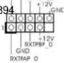 ASROCK P43D1600Twins1394 - En-têtes et Connecteurs sur Carte2.6 En-têtes et Connecteurs sur Carte - 25