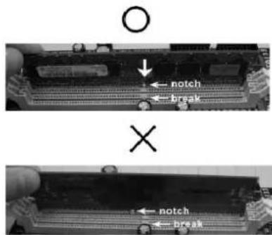 ASROCK P43D1600Twins1394 - Installation d'un module DIMMInstallation d'un module DIMM - 2