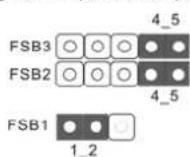 ASROCK P43D1600Twins1394 - Jumper FSB3 - 2