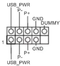 USB_PWR P- P+ GND DUMMY 1 P- P+ GND USB_PWR