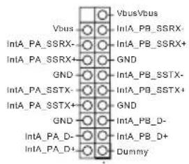 VbusVbus Vbus IntA_PB_SSRX- IntA_PB_SSRX+ GND GND IntA_PB_SSTX- IntA_PB_SSTX+ GND GND IntA_PB_D- IntA_PB_D+ Dummy