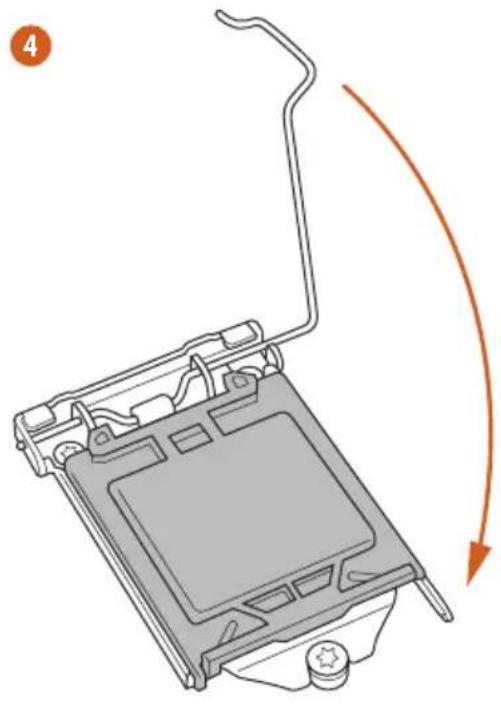 ASROCK B360MHDV - Installing the CPU - 5