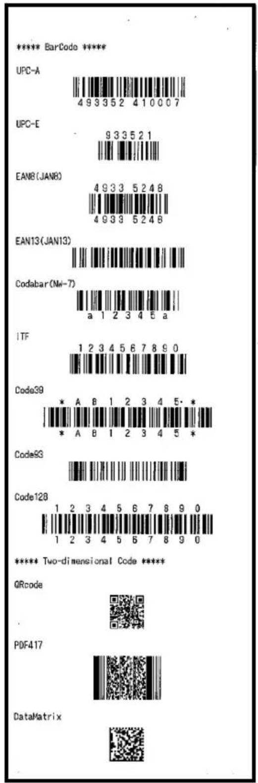 OKI PT390 - Printed result of sample printings - 3