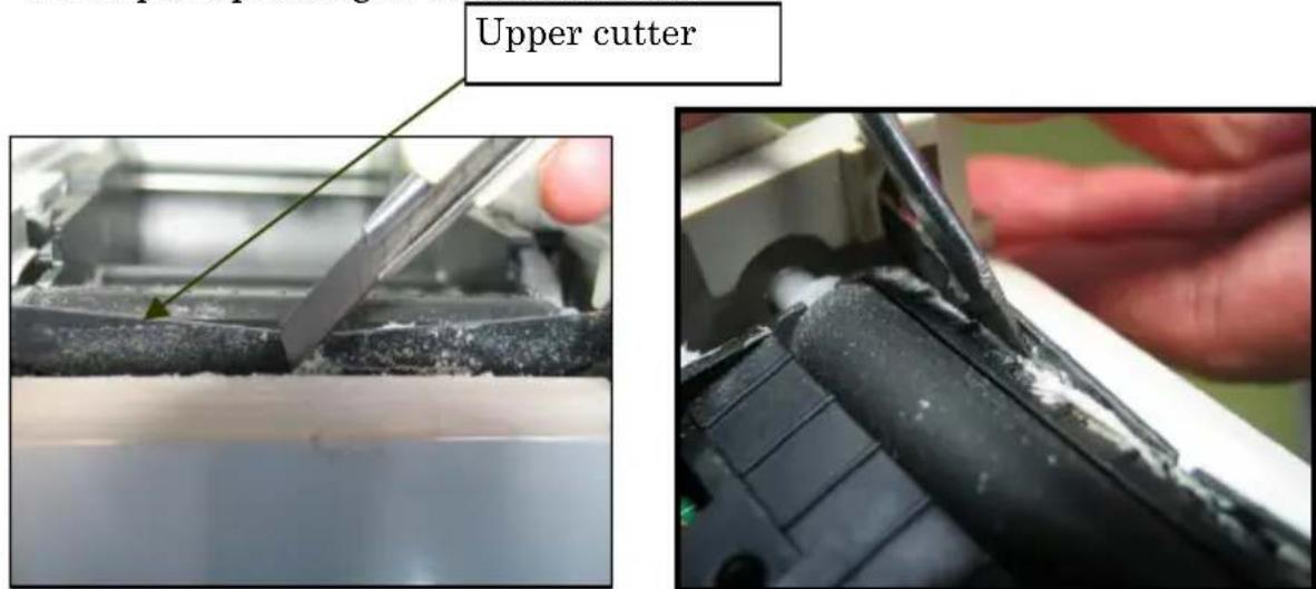OKI PT390 - 8-4. Cleaning the Cutter Blade and Frame - 6